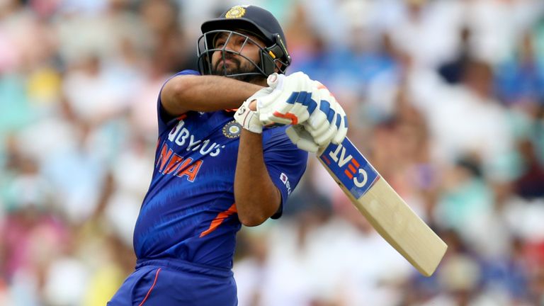 Rohit Sharma guided India to a 10-wicket win