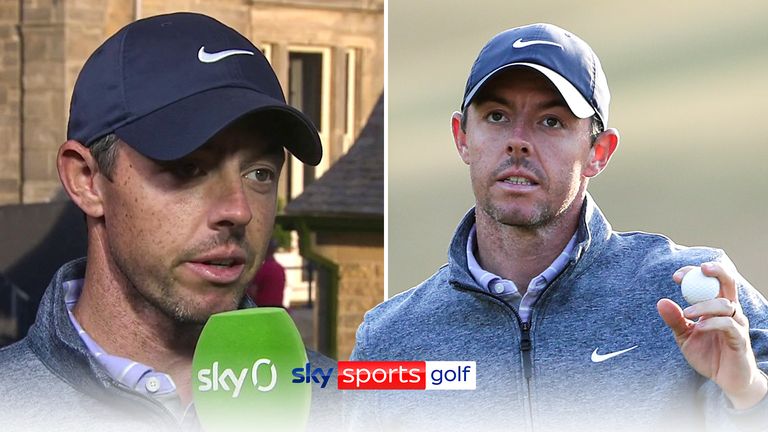 Rory McIlroy reflects on his second round