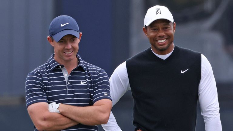 Tiger Woods has praised Rory McIlroy for being vocal in his support for the PGA Tour amid the controversy surrounding the LIV Golf Tour.