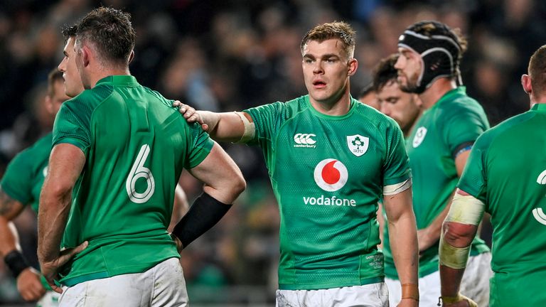 Garry Ringrose says Ireland lost the simple moments which changed the momentum of the game  