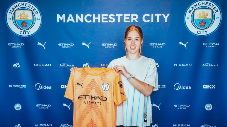 Man City sign MacIver from Everton | ‘Grateful to be at such a big club’
