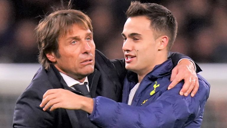 Sergio Reguilón, Antonio Conte 