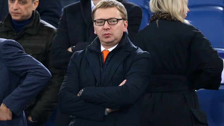 Shakhtar Donetsk chief executive Sergei Palkin