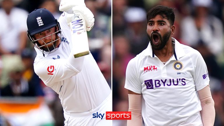 Highlights from day three of the fifth Test between England and India at Edgbaston.