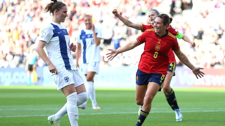 Much-fancied Spain come from behind to see off Finland at Euros