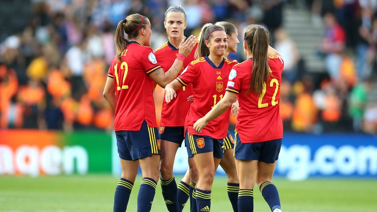 Selección Nacional Femenina de España 4-1 Finlandia Femenina: Famosa España revierte el déficit inicial para comenzar la campaña de la Eurocopa con una victoria |  noticias de futbol