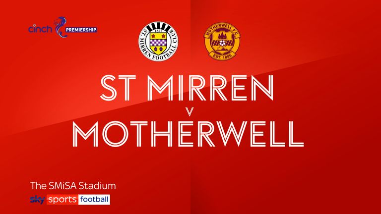St Mirren v Motherwell badge