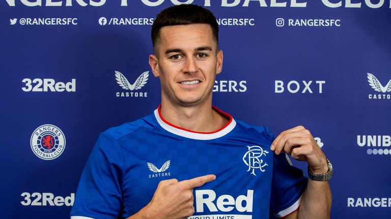 Rangers have announced the signing of Tom Lawrence