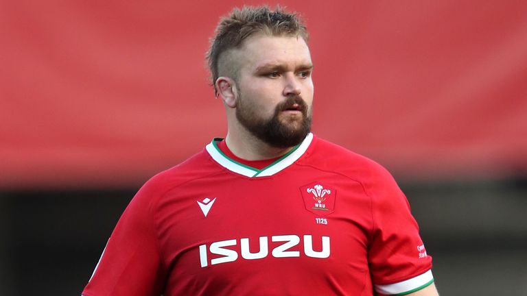 Tomas Francis file photo
File photo dated 31-10-2020 of Wales' Tomas Francis, who should have been "immediately and permanently removed" from the field during last month's Guinness Six Nations match with England, a review panel has concluded. Issue date: Friday March 25, 2022.