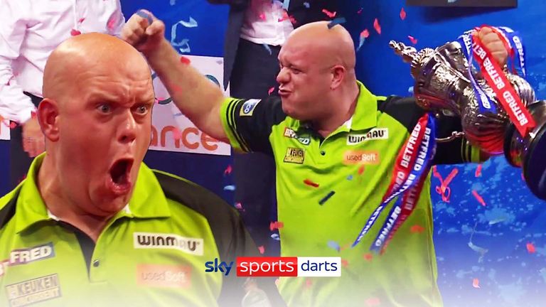 Michael van Gerwen a battu Gerwyn Price lors de la finale du World Matchplay et a complété la victoire avec ce superbe 121 checkout.