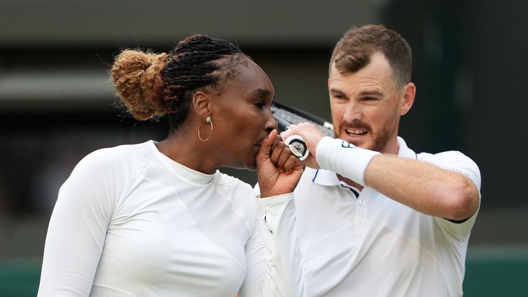Venus Williams and Jamie Murray showed their pedigree on No 1 Court