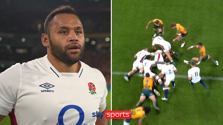 Maro Itoje won a lineout to set up Billy Vunipola who grabbed an early England try.