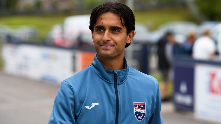 Yan Dhanda arrives at Ross County with a decent pedigree from his time at Swansea