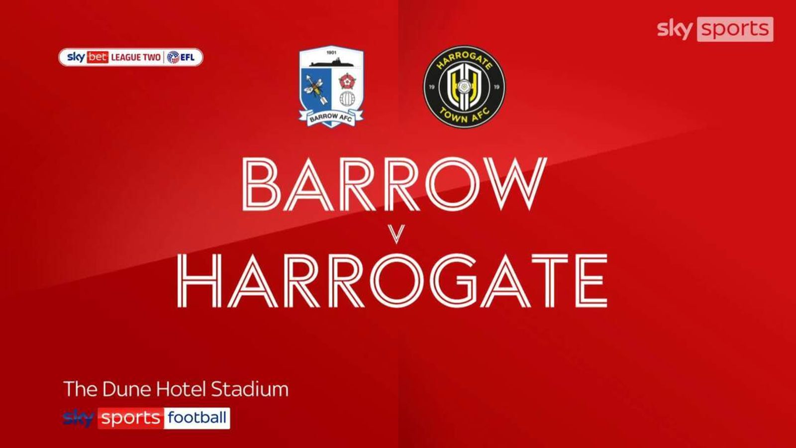 Barrow 1-0 Harrogate: Josh Gordon's freak goal secures the Bluebirds ...