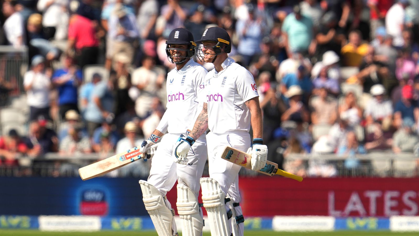 Ben Stokes and Ben Foakes put England in charge with half centuries ...