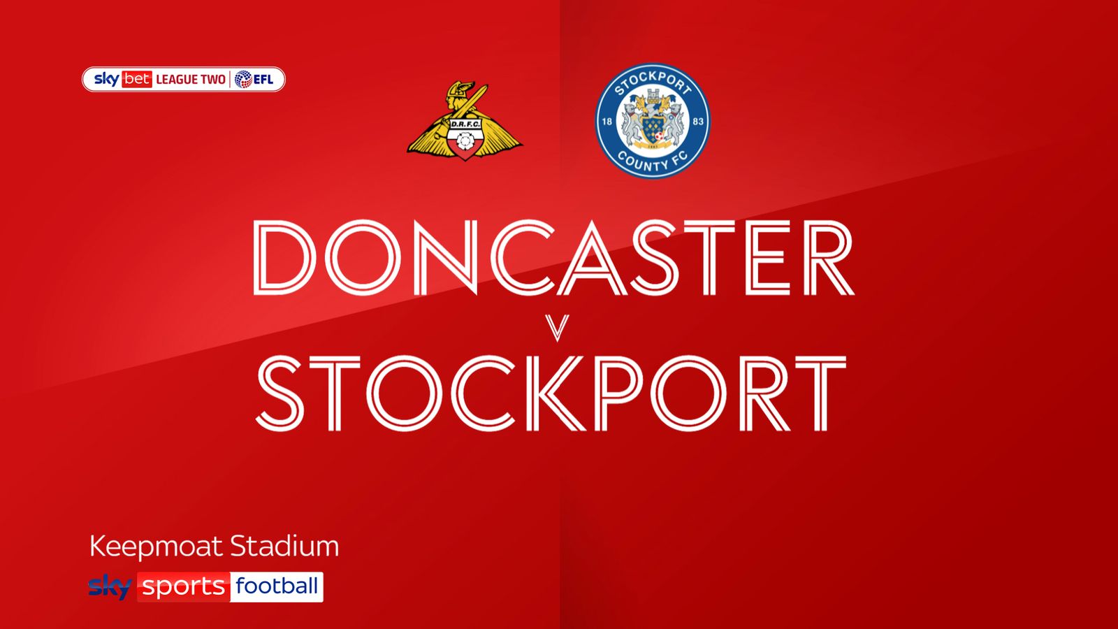 Doncaster 21 Stockport Kieran Agard's stoppagetime strike seals