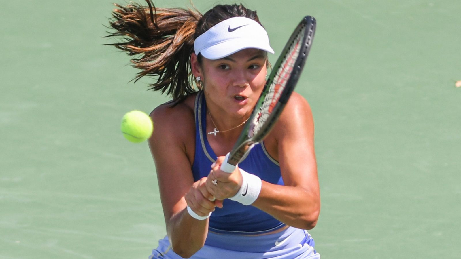 Emma Raducanu loses to Liudmila Samsonova in Citi Open quarter-final