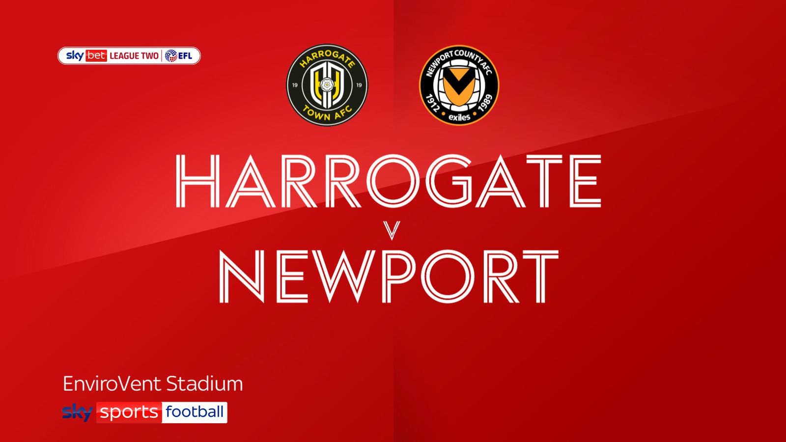 Harrogate 04 Newport Omar Bogle scores twice in big win over Town