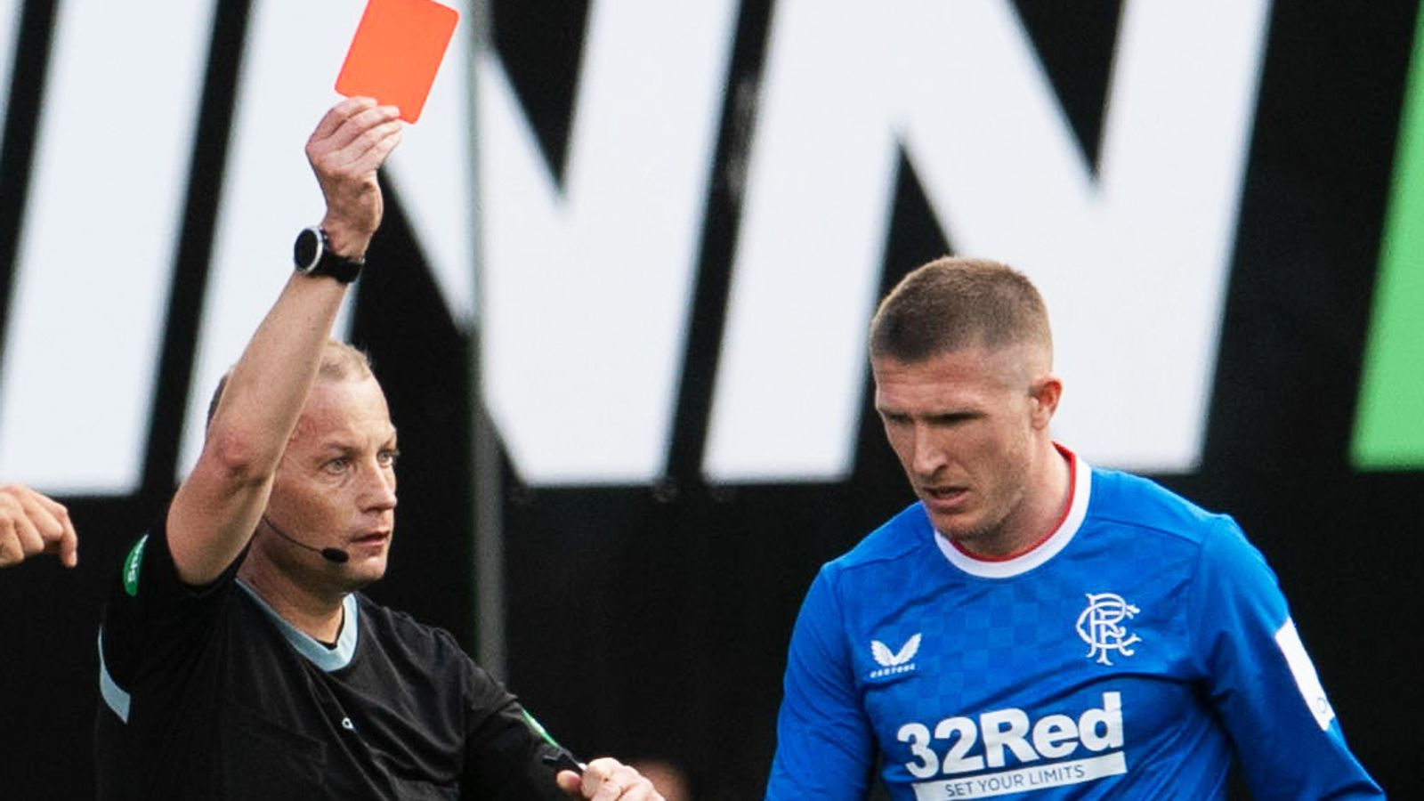 John Lundstram: Rangers appeal red card shown in Hibernian draw at Easter Road