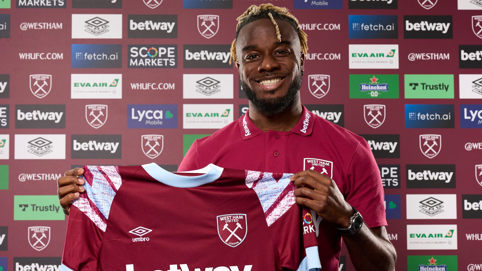 Maxwel Cornet: West Ham sign Burnley winger for £17.5m on five-year contract