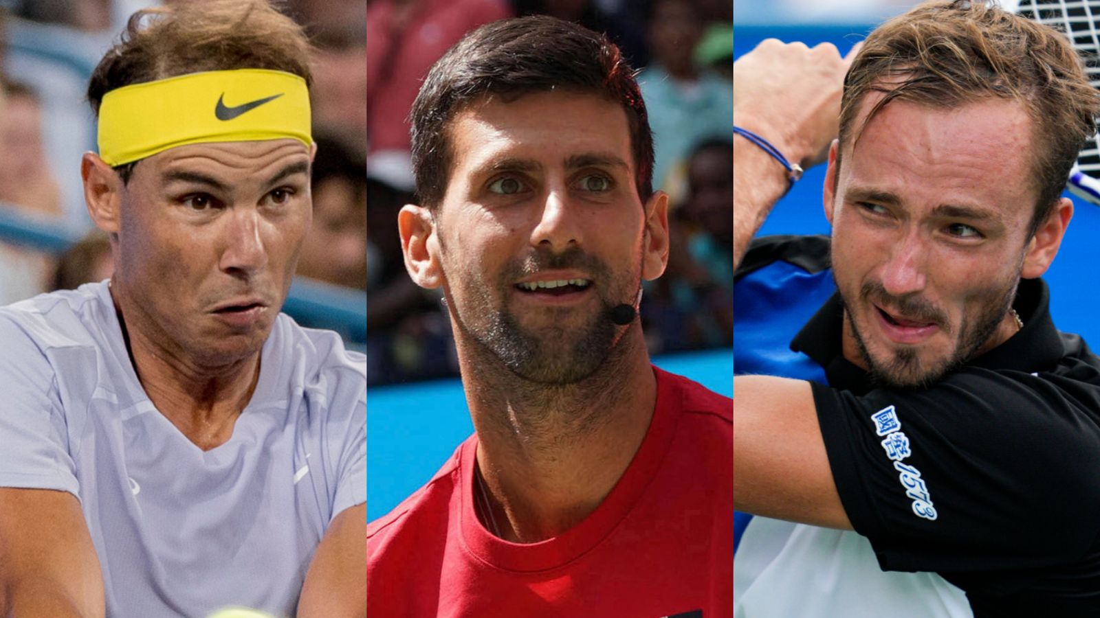 US Open: Rafael Nadal y Daniil Medvedev decepcionados por la ausencia de Novak Djokovic en Nueva York |  Noticias de tenis