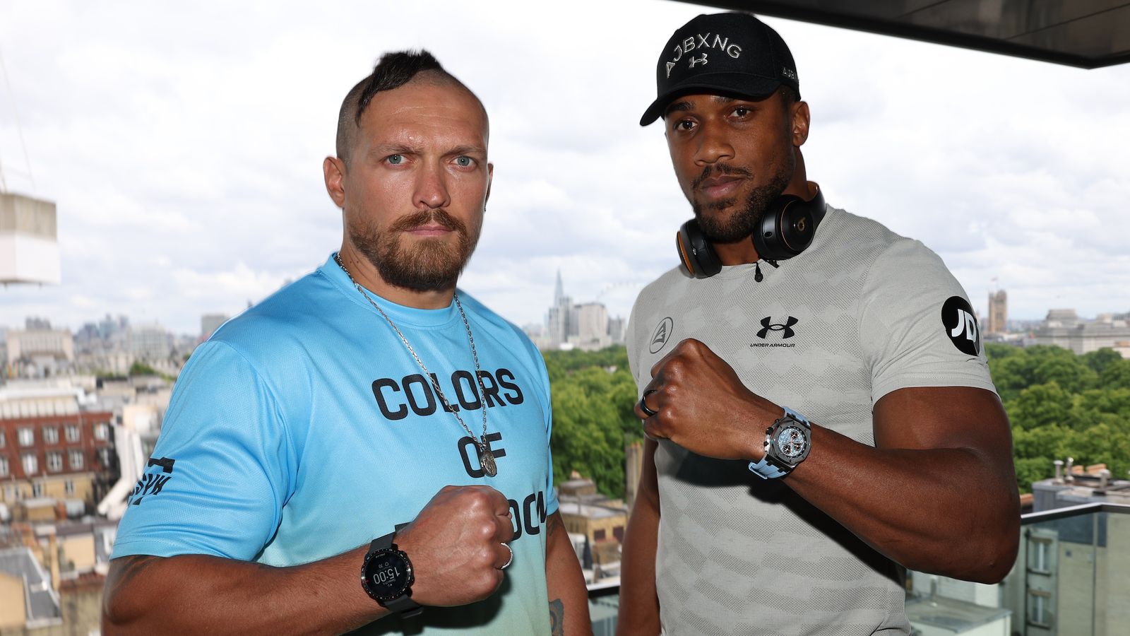 Oleksandr Usyk being ringside for Daniel Dubois fight is a ‘distraction’ for Anthony Joshua, says Frank Warren