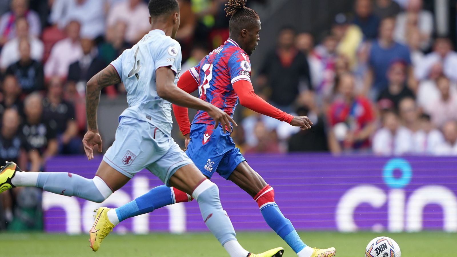 Crystal Palace 3-1 Aston Villa: Wilfried Zaha Double Helps Eagles To ...