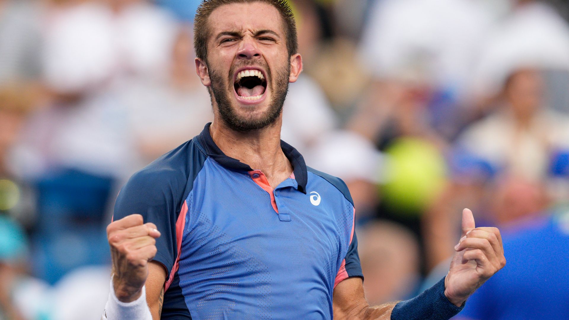 Coric stuns Tsitsipas to claim Cincinnati title after injury woes