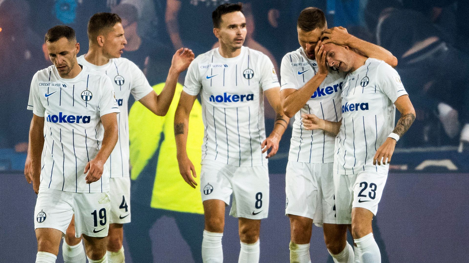 FC Zurich see off 10-man Hearts in Europa League play-off