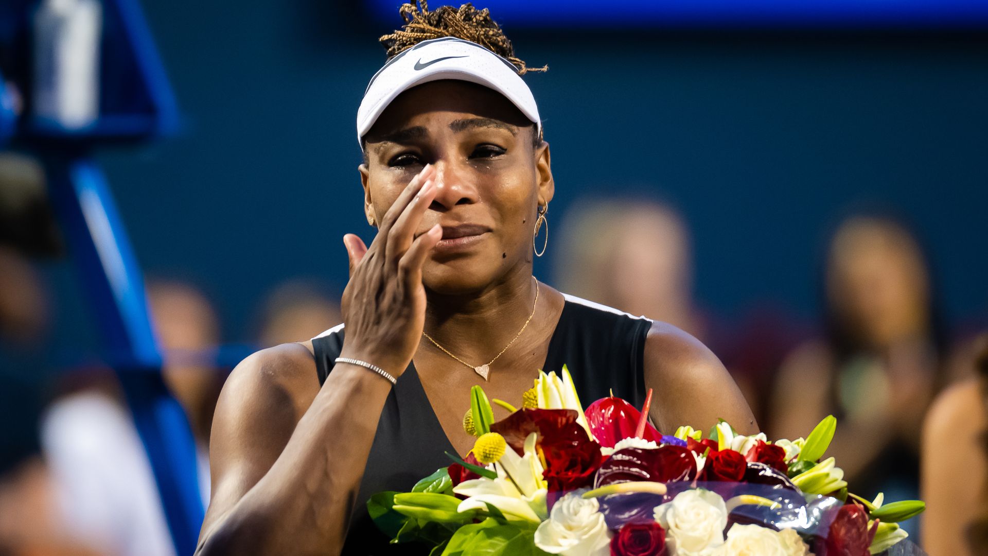 'Terrible at goodbyes' - Tearful Serena begins farewell tour with Toronto loss