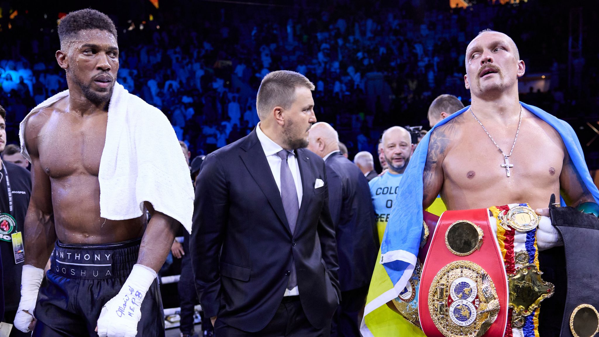 Anthony Joshua on Oleksandr Usyk vs Daniel Dubois Britain could get the heavyweight titles back Boxing News Sky Sports