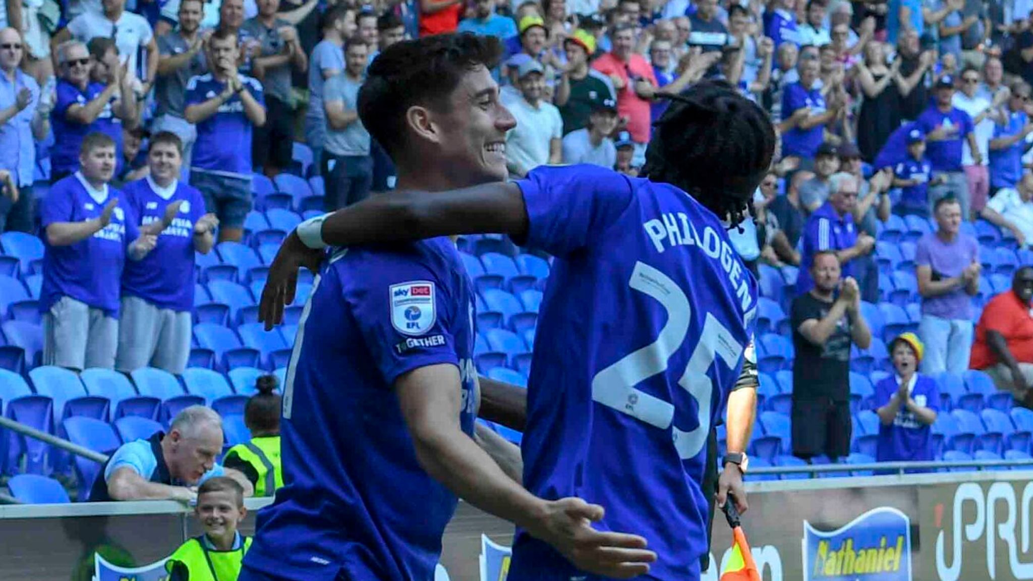 Cardiff City 1-0 Birmingham: Aston Villa loanee Jaden Philogene hits winner for Steve Morison's Bluebirds | Football News | Sky Sports
