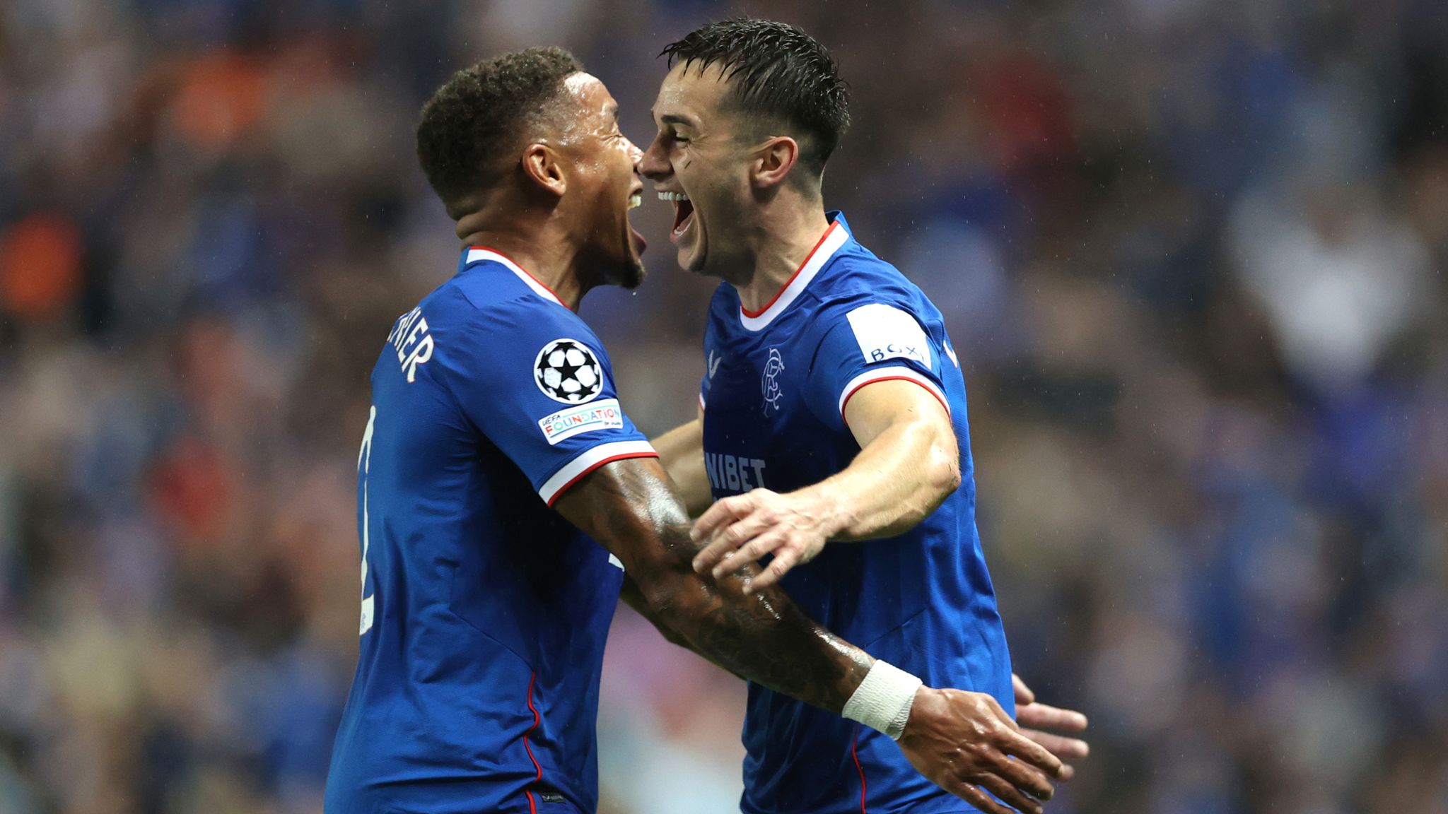 Rangers 2-2 PSV Eindhoven Champions League progress in the balance after Armando Obispos late intervention Football News Sky Sports