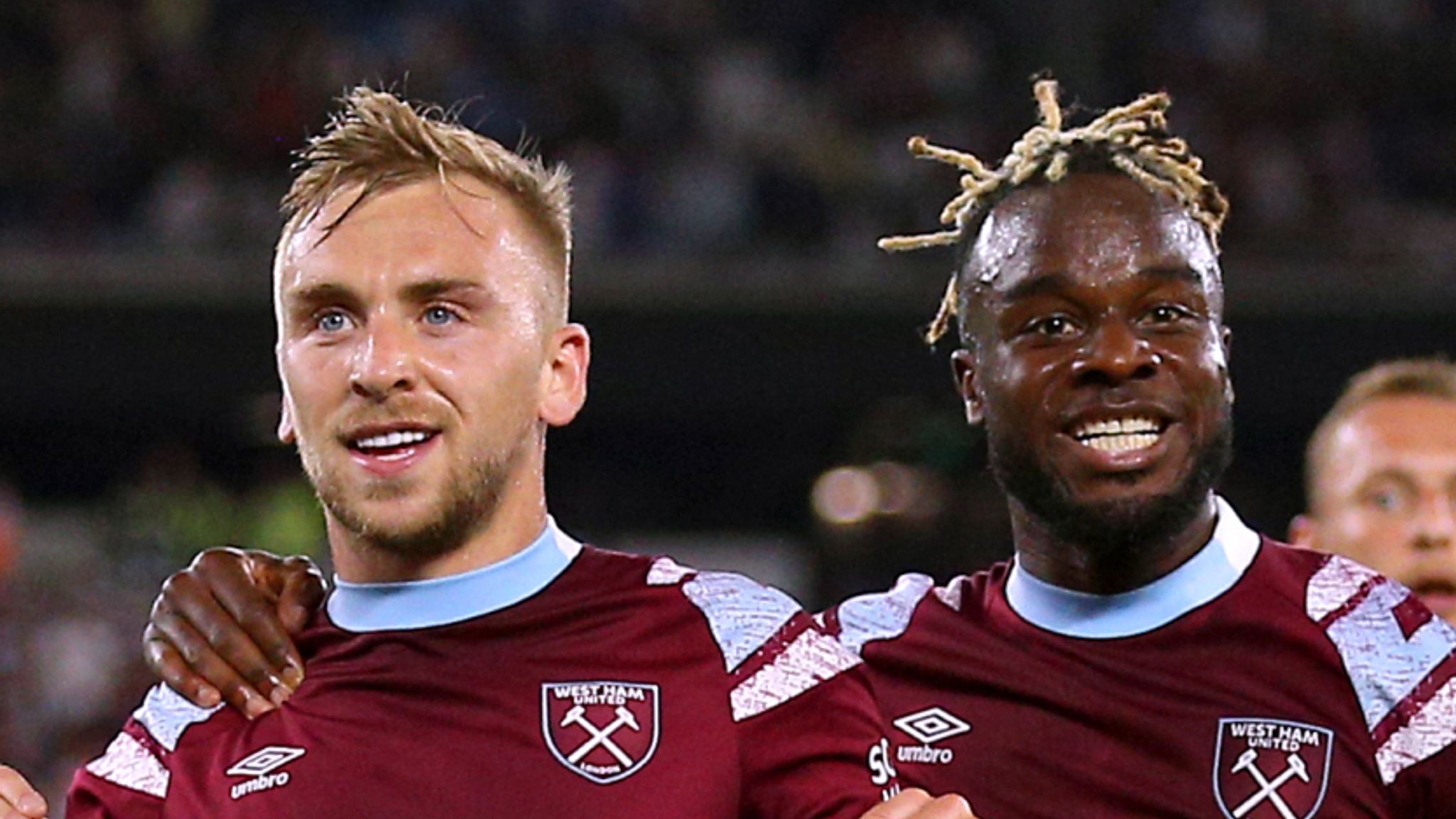 Gianluca Scamacca scores first West Ham goal in Europa Conference