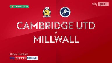 Cambridge 1-0 Millwall
