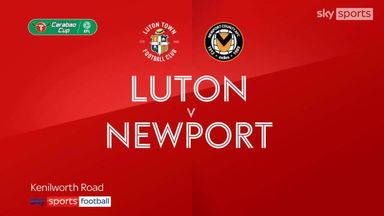 Luton 2-3 Newport