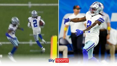 Cowboys WR KaVontae Turpin Scores on KR & PR in 1st Half ✭ Inside