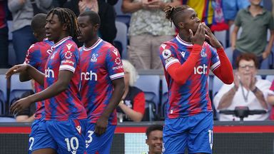 Wilfried Zaha back in Crystal Palace training as he faces fitness race for  Huddersfield, Football News