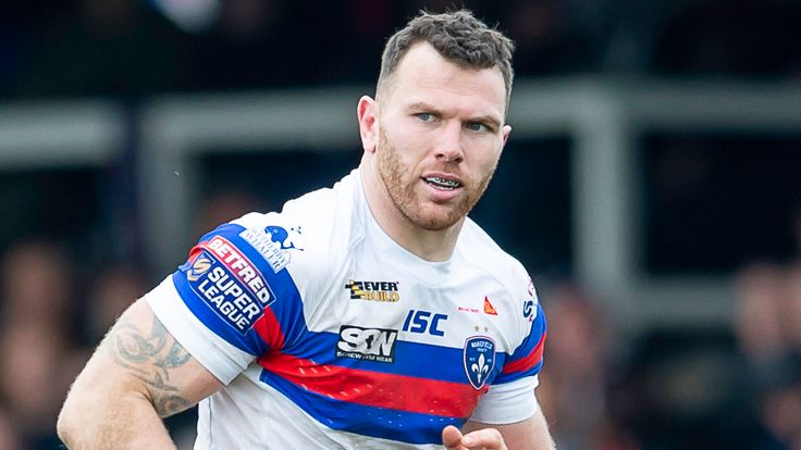 Picture by Allan McKenzie/SWpix.com - 08/04/2018 - Rugby League - Betfred Super League - Wakefield Trinity v Leeds Rhinos - The Mobile Rocket Stadium, Wakefield, England - Keegan Hirst.