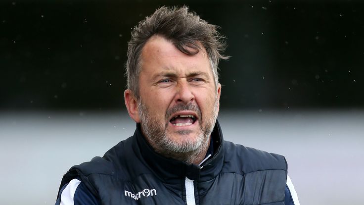 Colchester United assistant manager Steve Ball in 2019