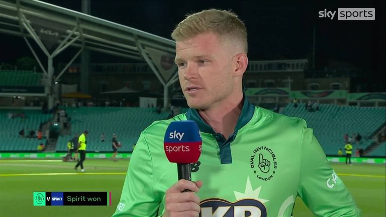 Oval Invincibles captain Sam Billings admits it wasn't his team's best performance and put it down to busyness in the first game