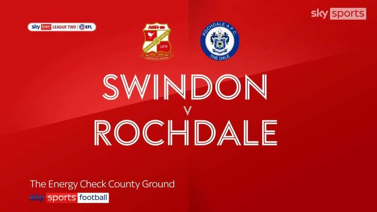 Swindon pick up first win of season with comfortable victory over Rochdale