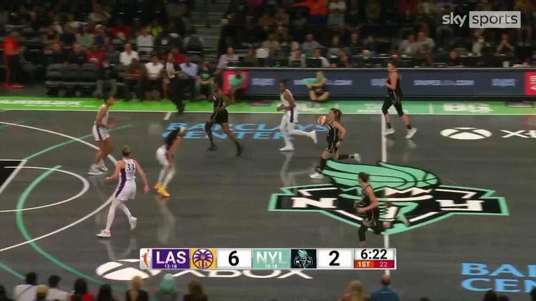 LOS ANGELES SPARKS vs. New York Liberty, FULL GAME HIGHLIGHTS