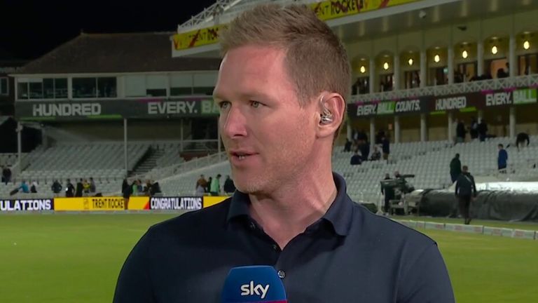 Eoin Morgan says that Alex Hales' quality has never been in question and that it's more the case of whether the team and selectors can trust him. 