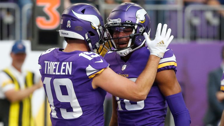 Watch some of the top plays from Minnesota's efficient pair of wide receivers, Justin Jefferson and Adam Thielen