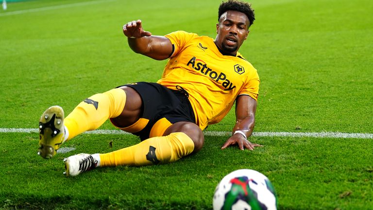 Adama Traore ha vuelto al Wolverhampton esta temporada