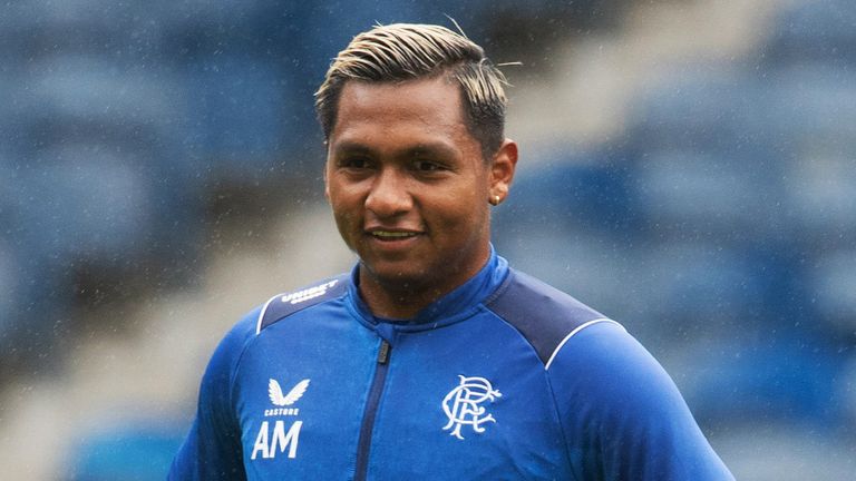 Alfredo Morelos has been back training with the first team after surgery and could feature against Kilmarnock