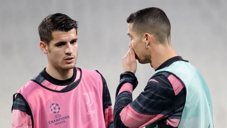 Alvaro Morata, Cristiano Ronaldo