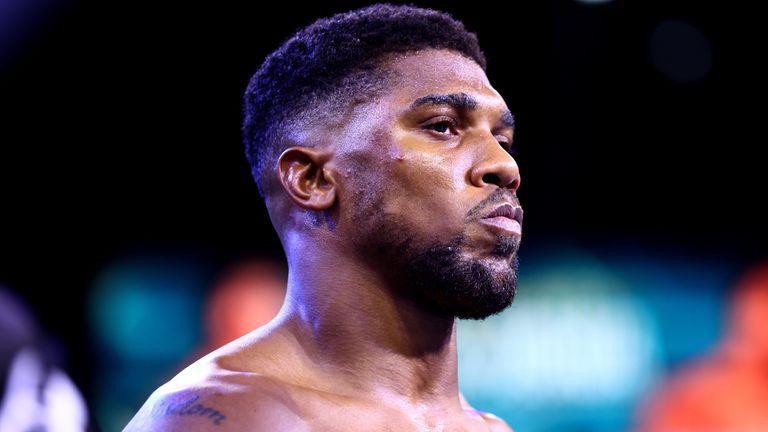 There was huge expectation on Anthony Joshua