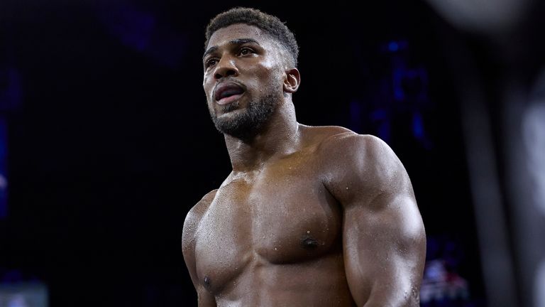 Anthony Joshua must consider what now after his second consecutive loss to Oleksandr Usyk. (Photo: Mark Robinson/Matchroom)